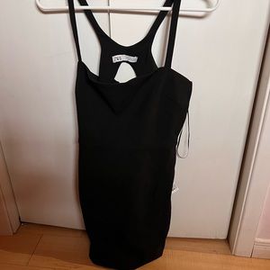 Zara: Mini black dress